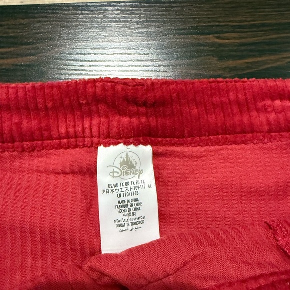Disney Red Corduroy Skirt with embroidery - Picture 5 of 6
